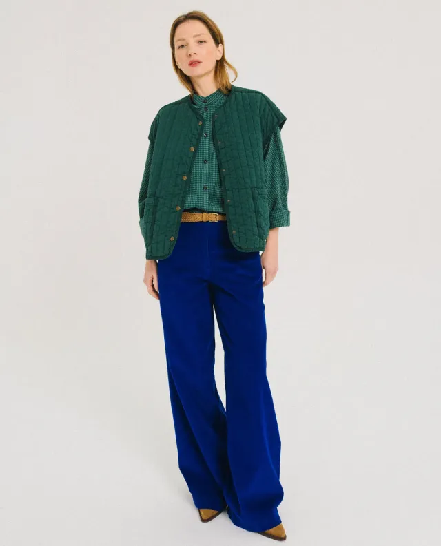Tinsels Flipper veste fougère coton matelassé