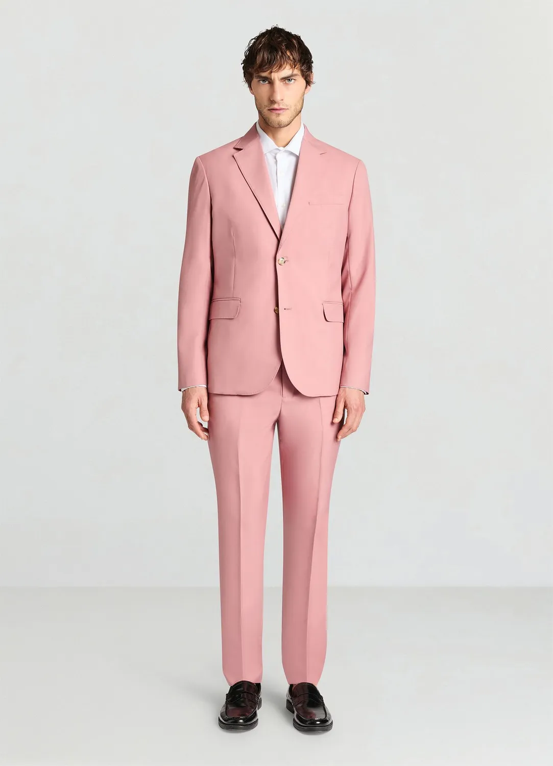 Calliope pantalon costume homme droit pli central