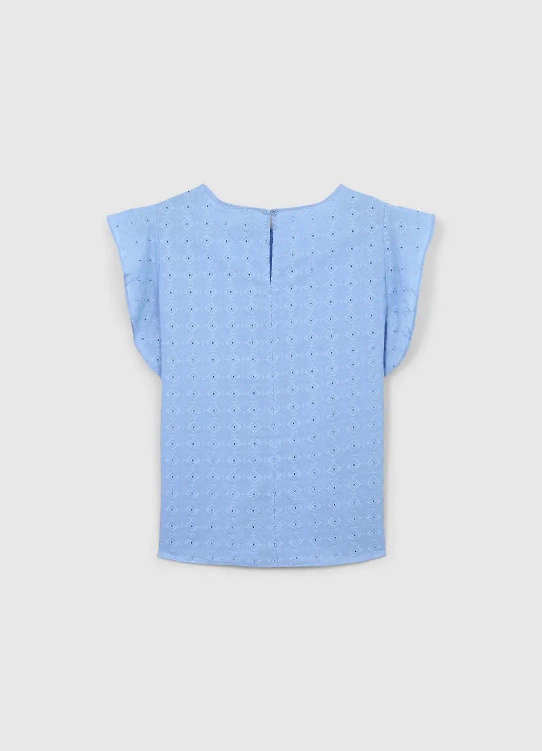 Calliope blouse broderie anglaise volants femme