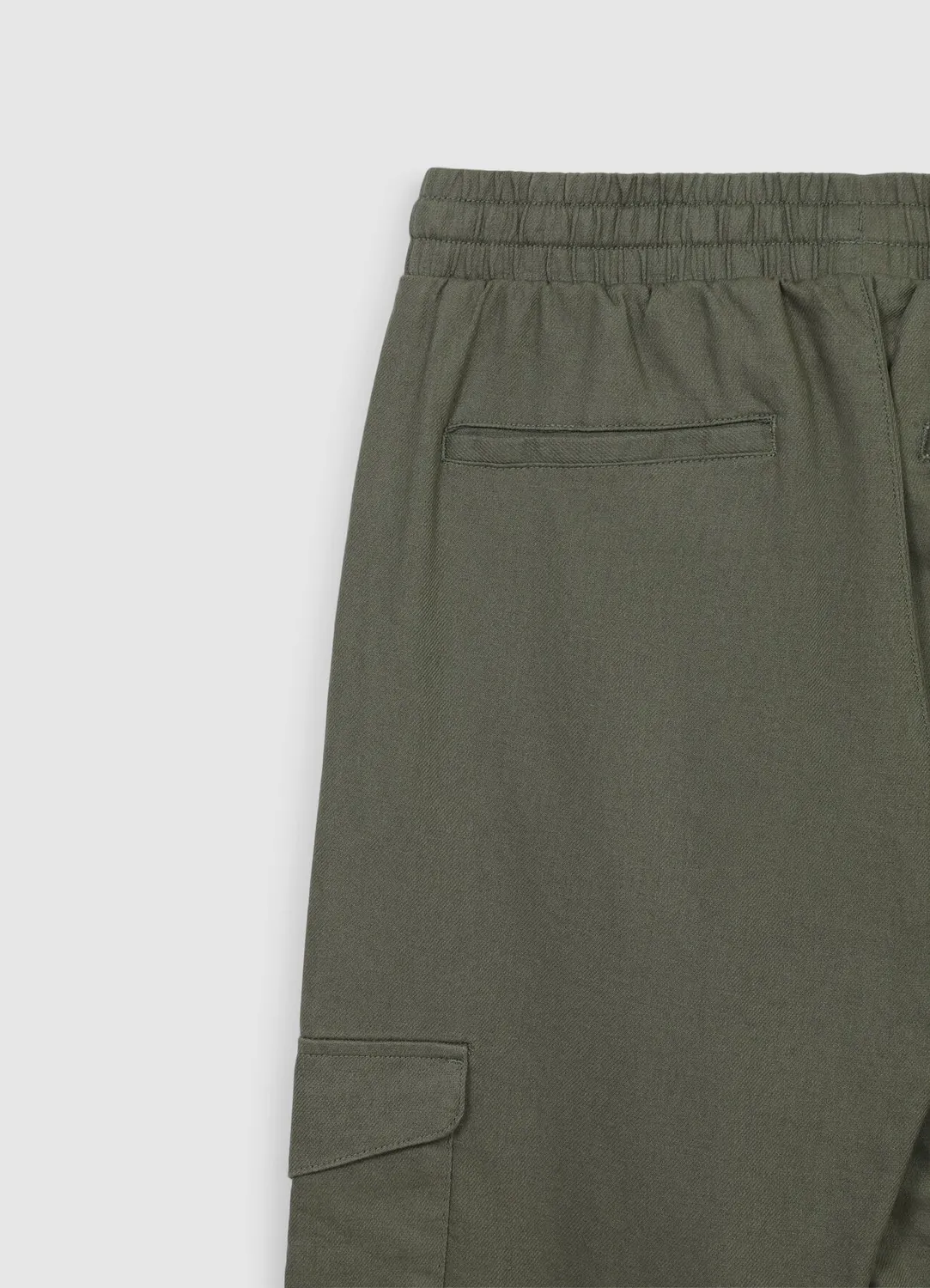 Calliope pantalon cargo homme coton uni regular