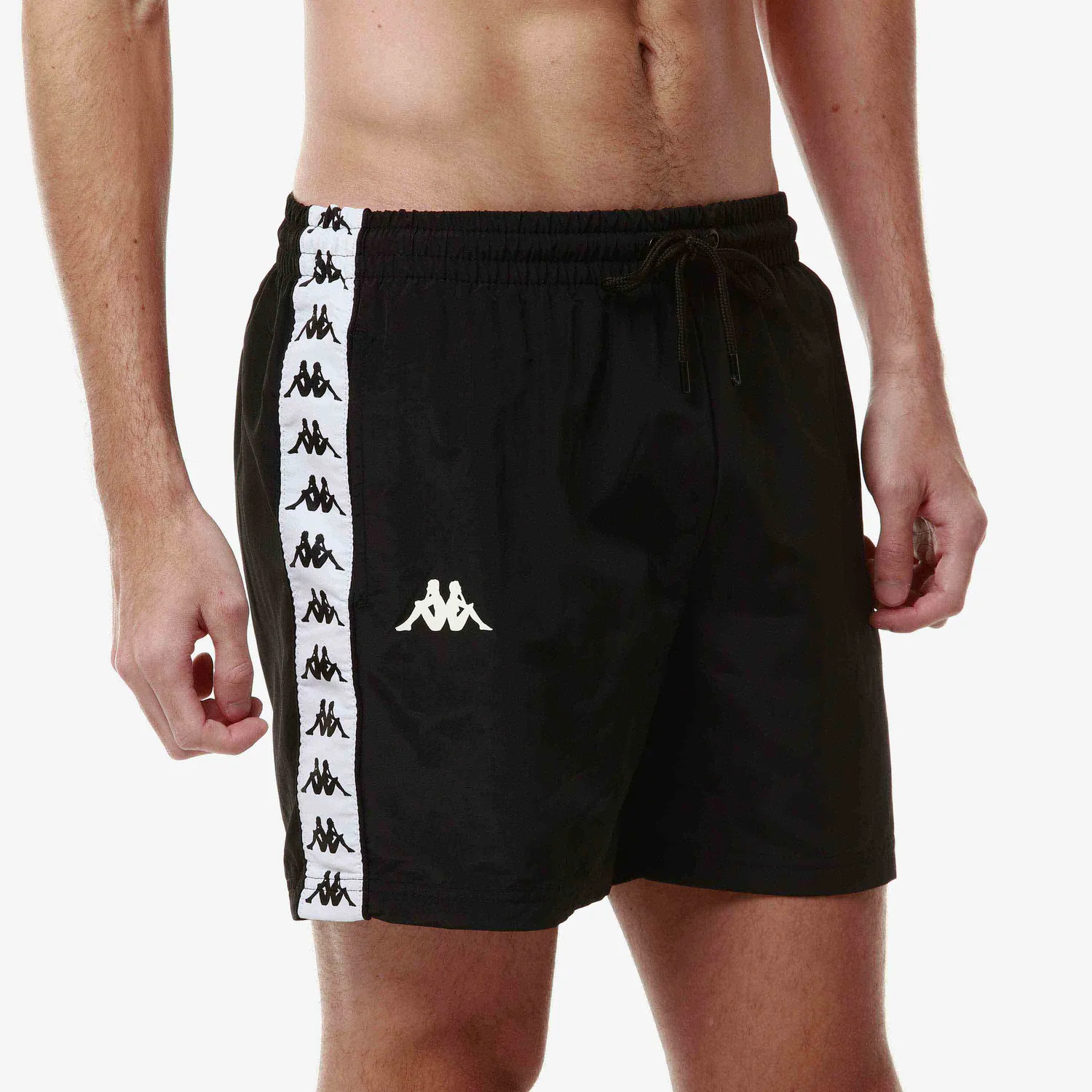 Robe di Kappa Authentic Coney short homme noir nylon