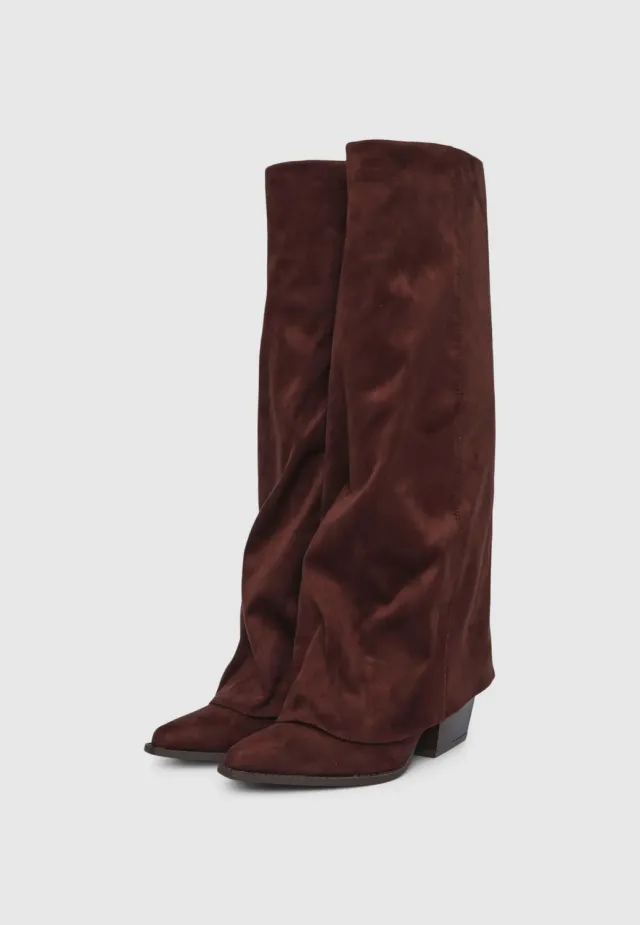 Calliope Texani bottes tube femme talon 7 cm
