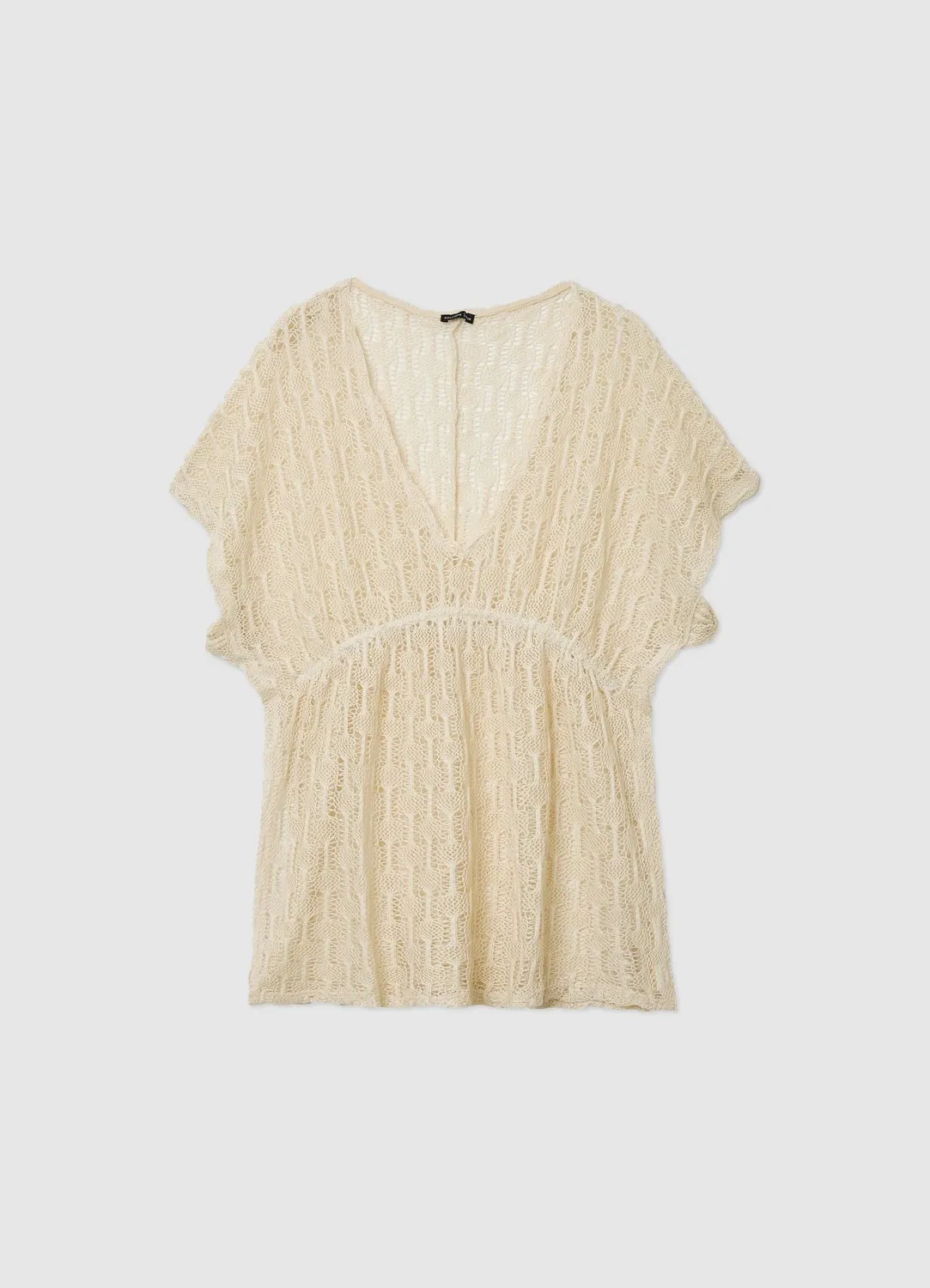 Calliope crochet kaftan de plage femme uni
