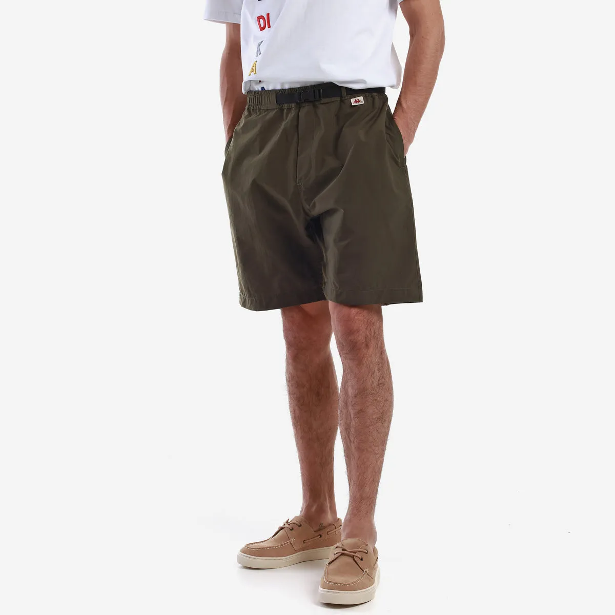 Robe di Kappa Helcar short homme vert nylon