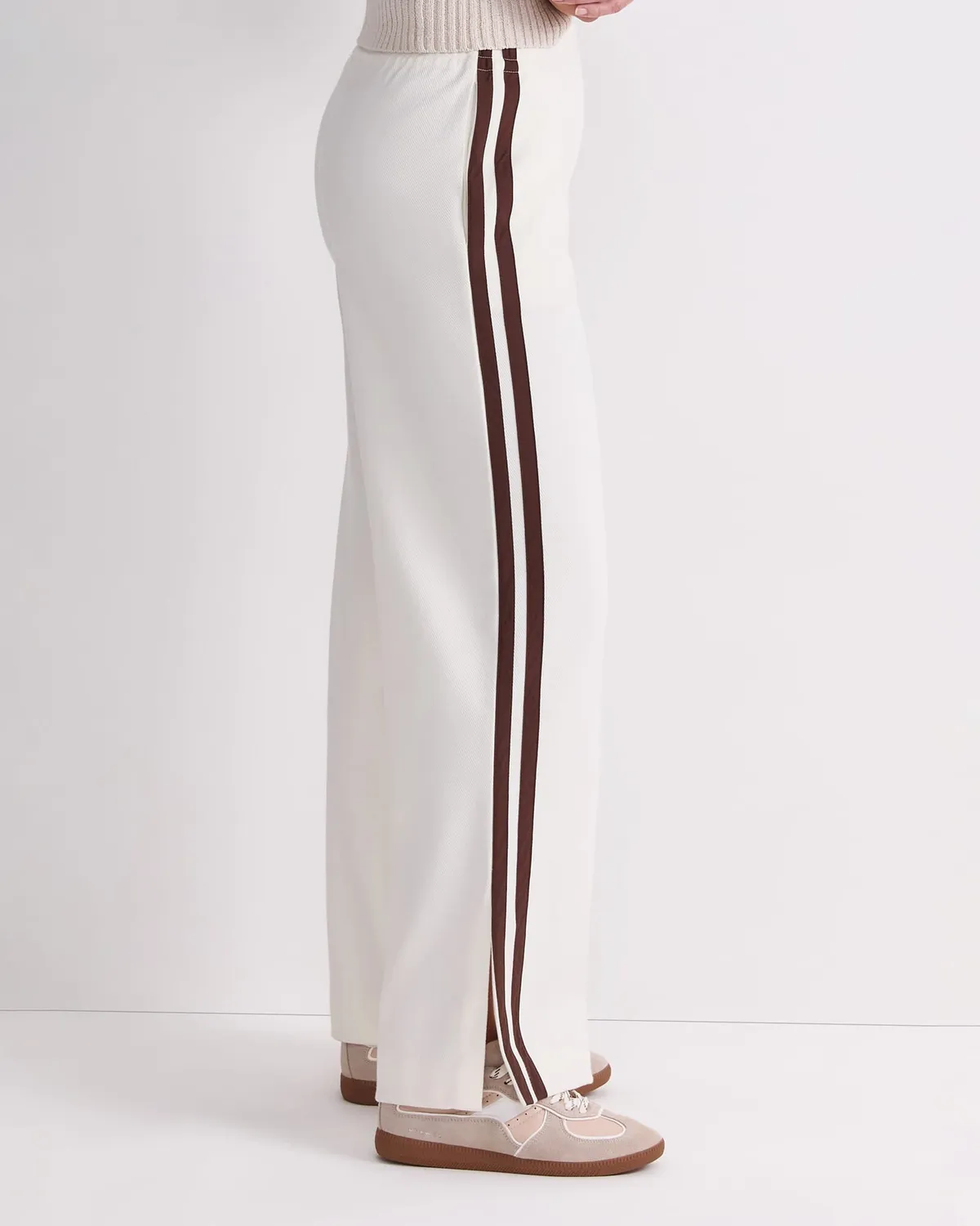 Sportscraft Riley pantalon jogging large rayé