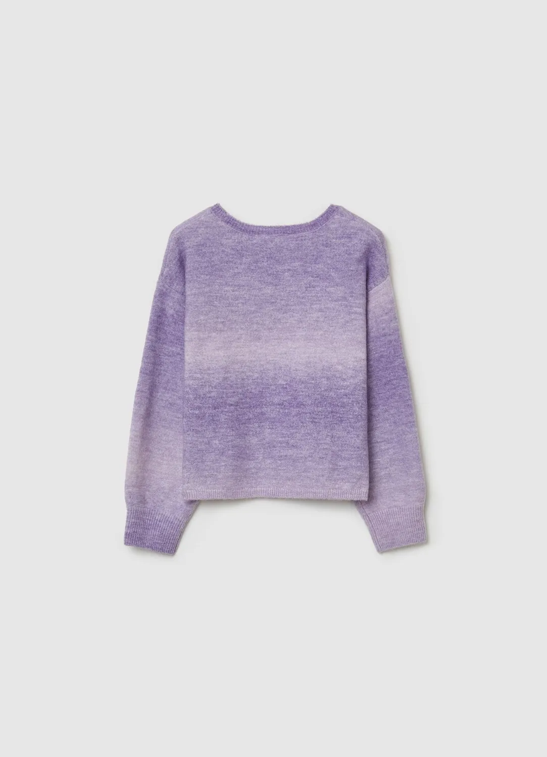Calliope pull fille dégradé col rond