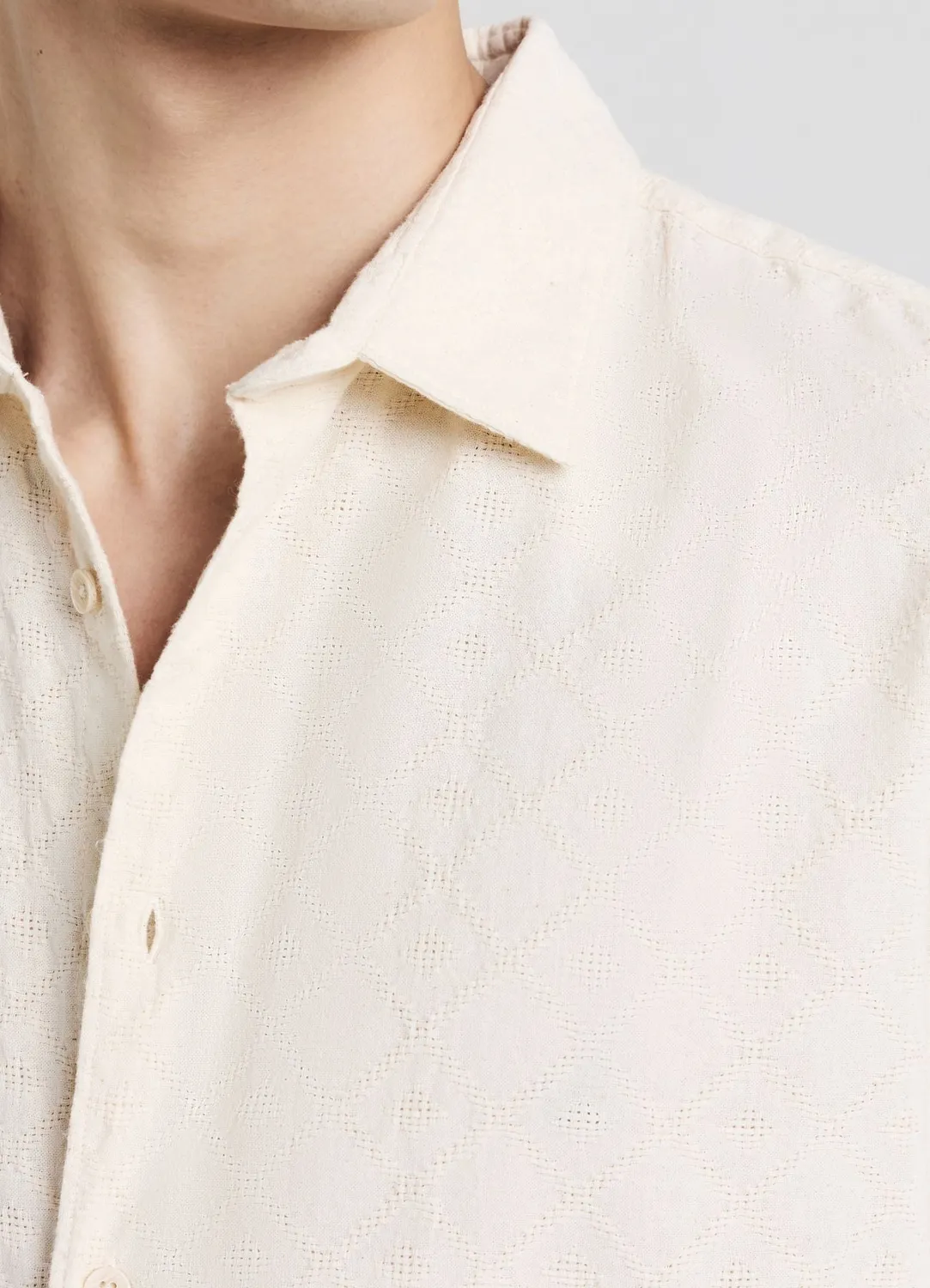 Calliope chemise homme coton motif ethnique