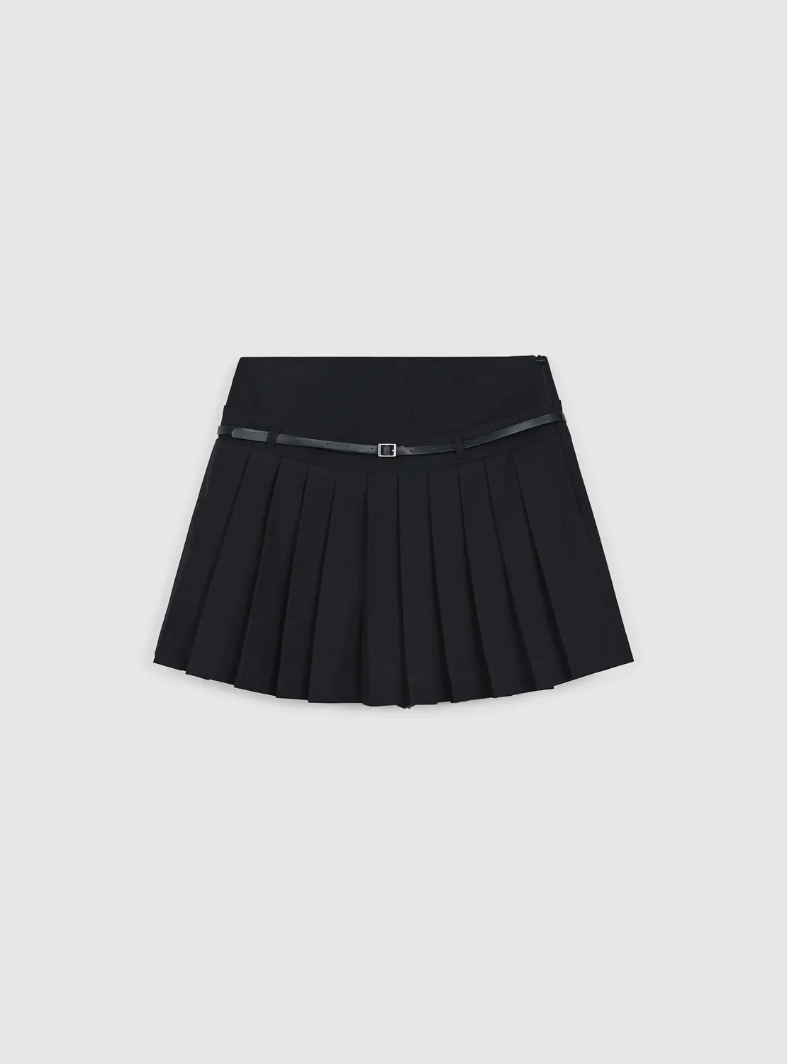 Calliope jupe-culotte plissée femme ceinture
