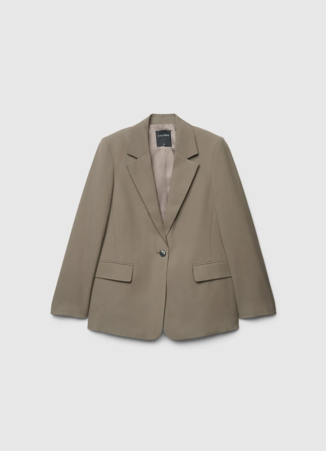 Calliope blazer monopetto regular femme uni