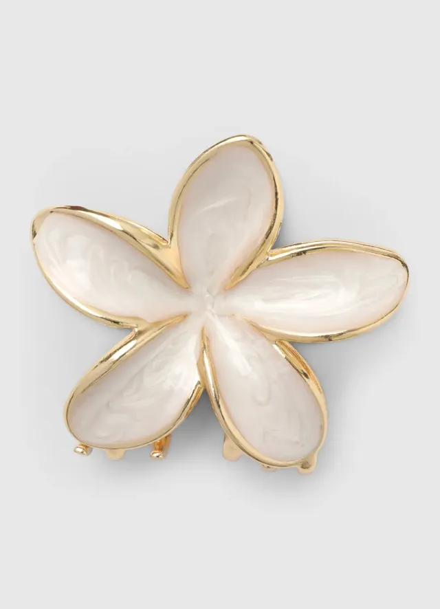 Calliope pince cheveux fleur perlée femme taille unique