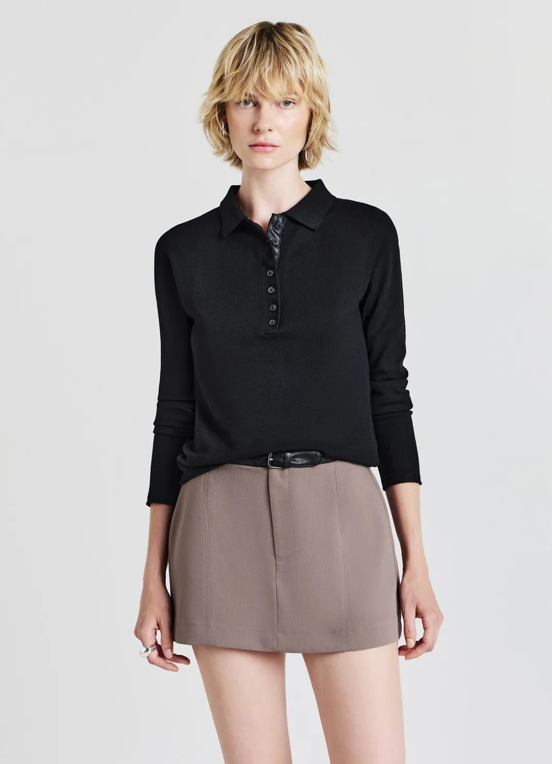 Calliope jupe-short mini ceinture femme taille S