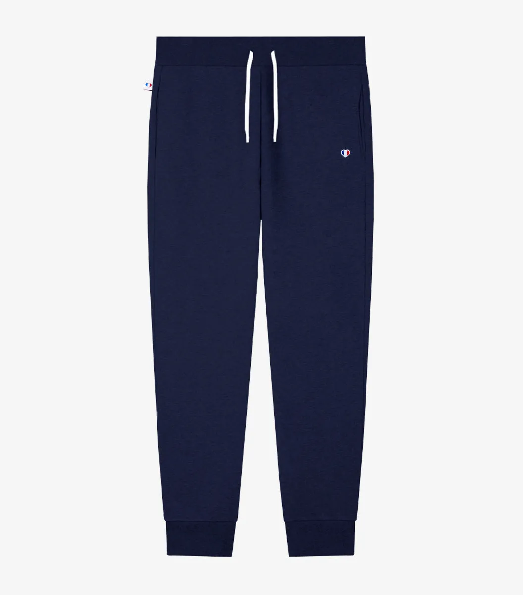 Cocorico Iconique jogging homme marine coton