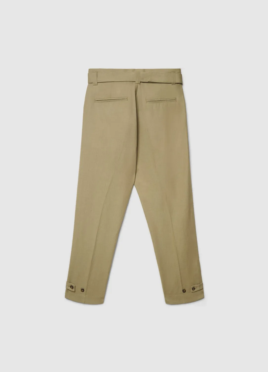 Calliope pantalon homme lin ceinture intégrée