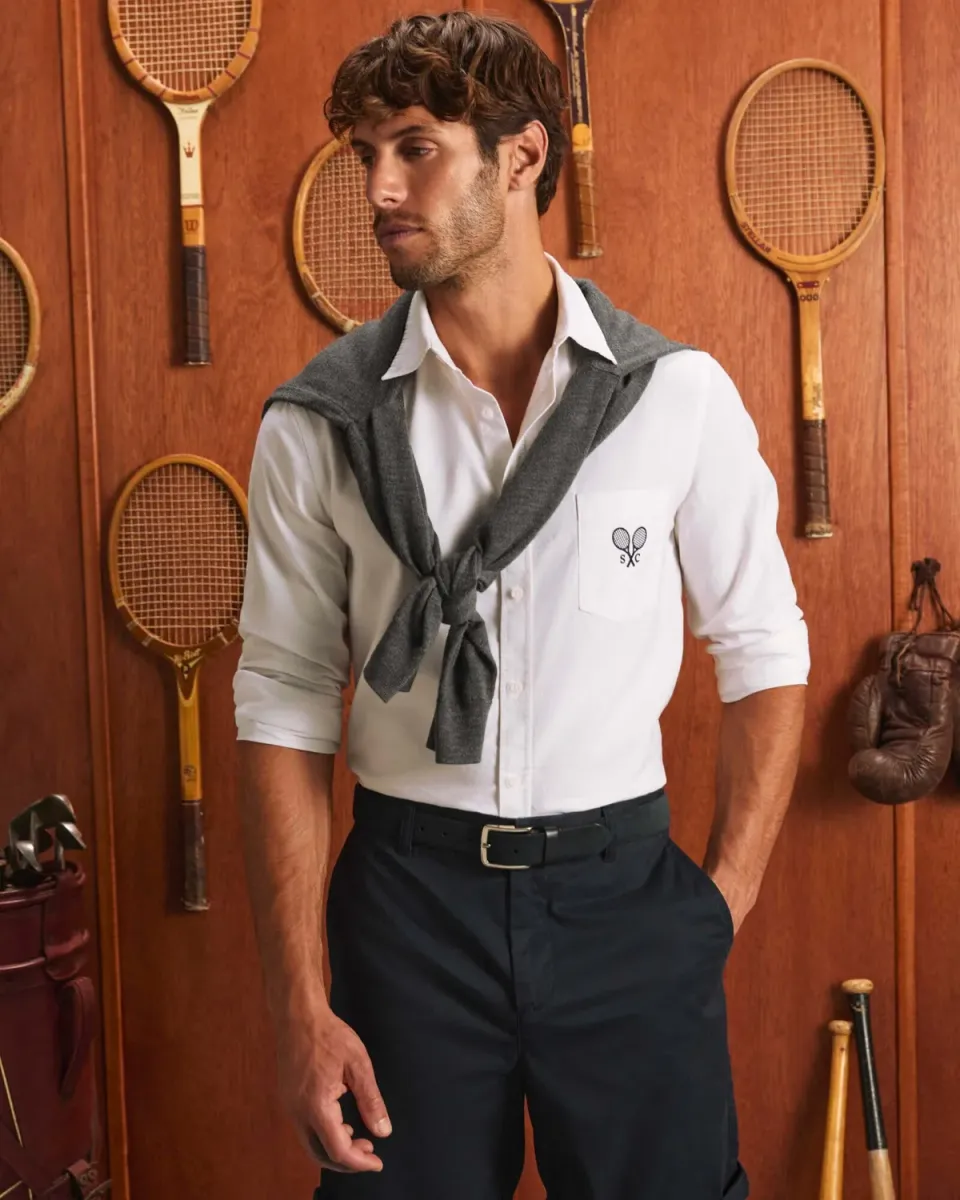 Sportscraft Club chemise oxford homme coton XS-XXXL