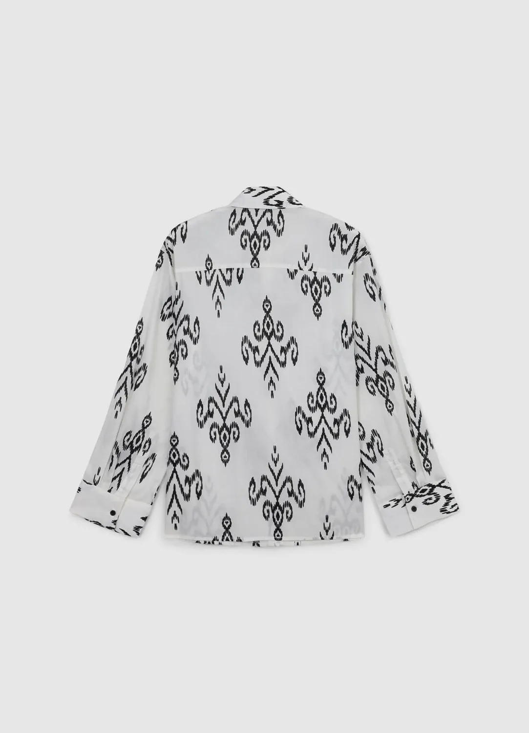 Calliope Chemise Oversize chemise femme coton imprimé