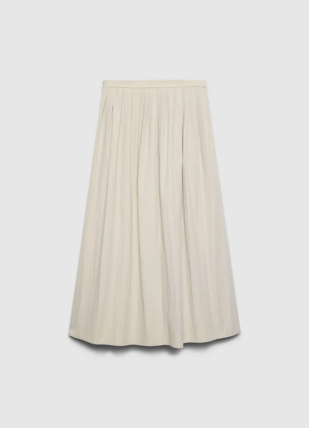 Calliope jupe midi femme plissée évasée