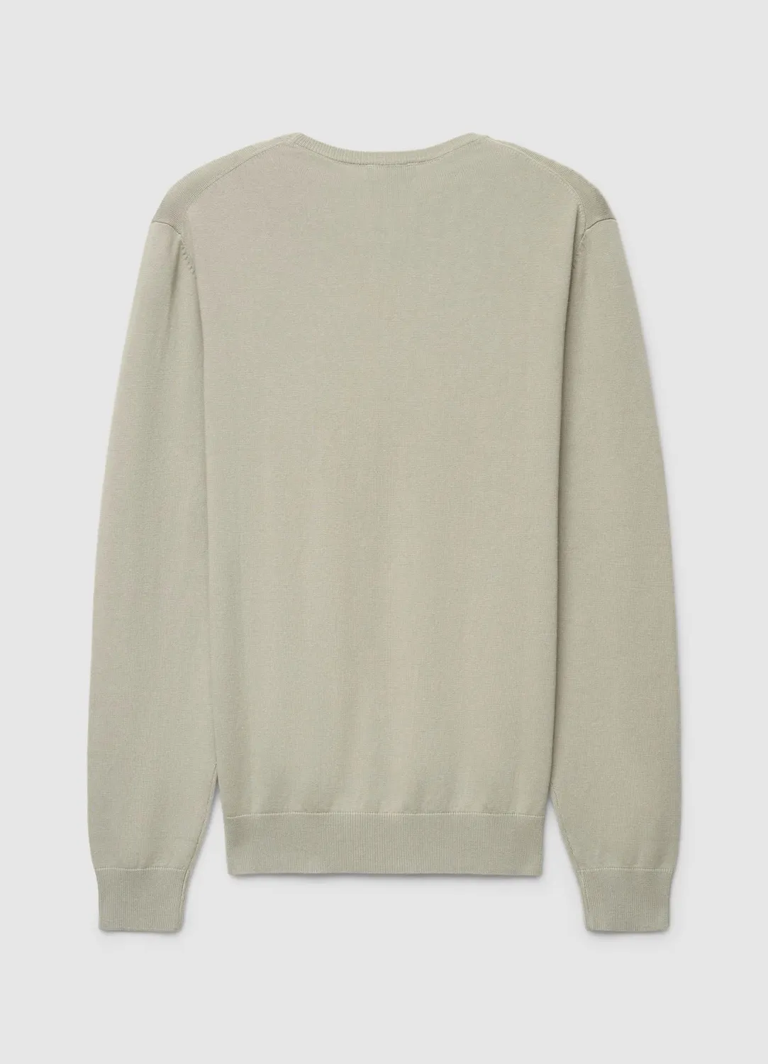 Calliope Pull col rond pull homme uni manches longues
