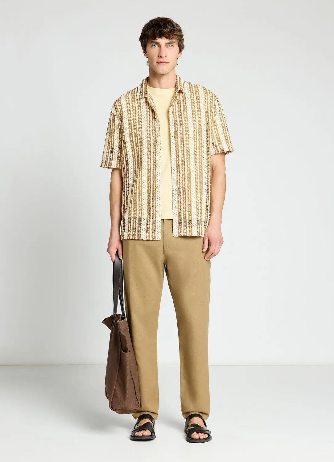 Calliope T-shirt Oversize Homme Uni