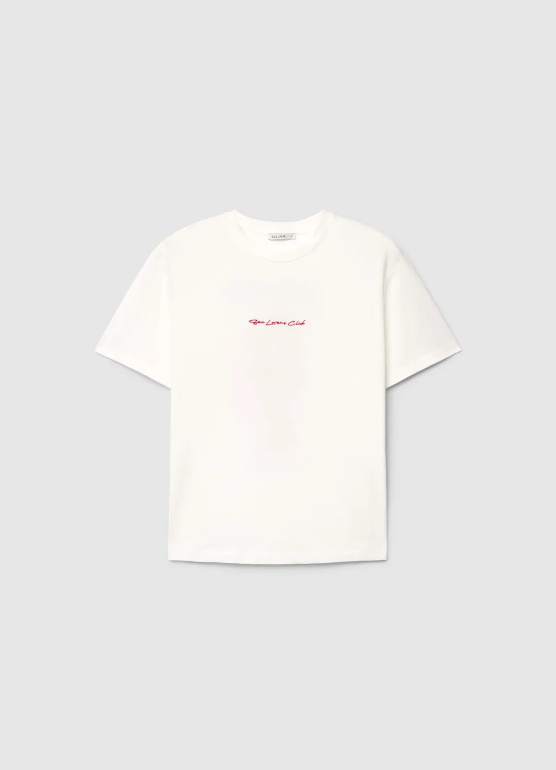 Calliope T-shirt femme imprimé homard coupe droite