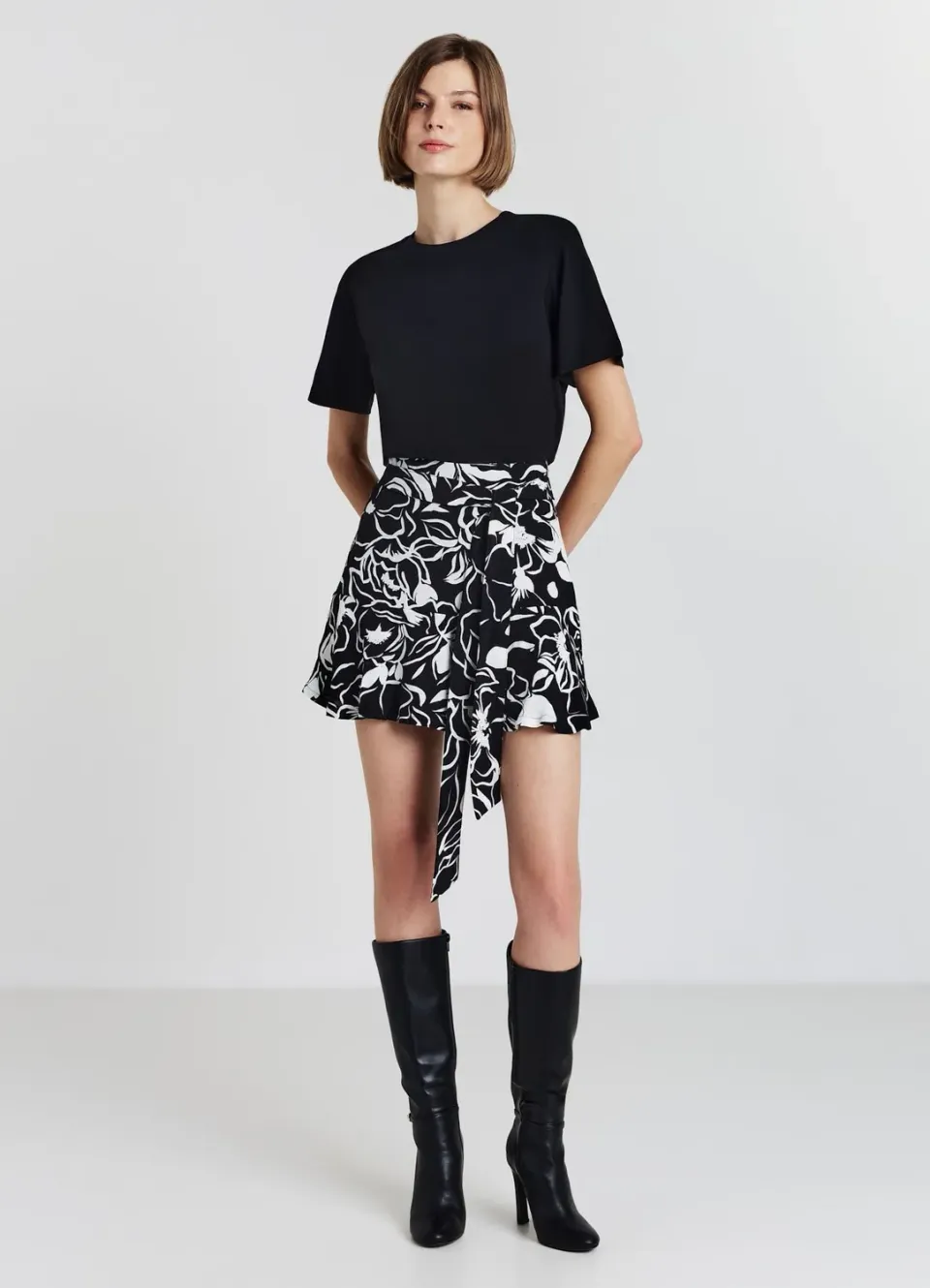 Calliope t-shirt col rond uni femme coton