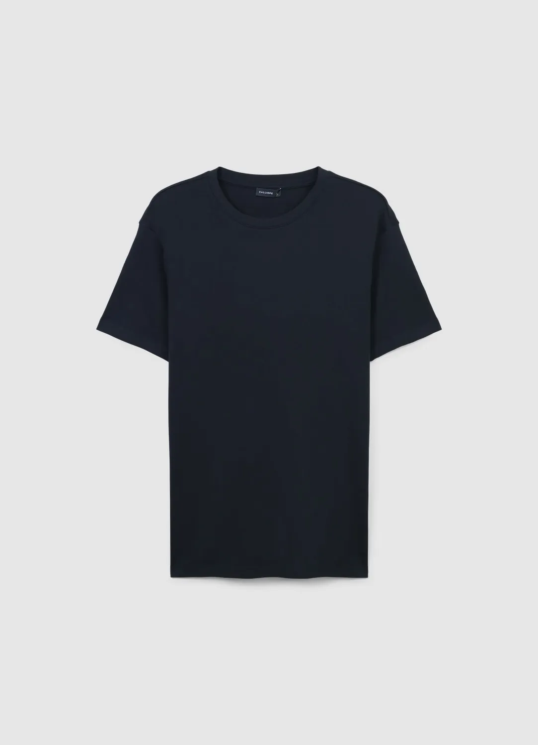 Calliope t-shirt col rond coton homme uni