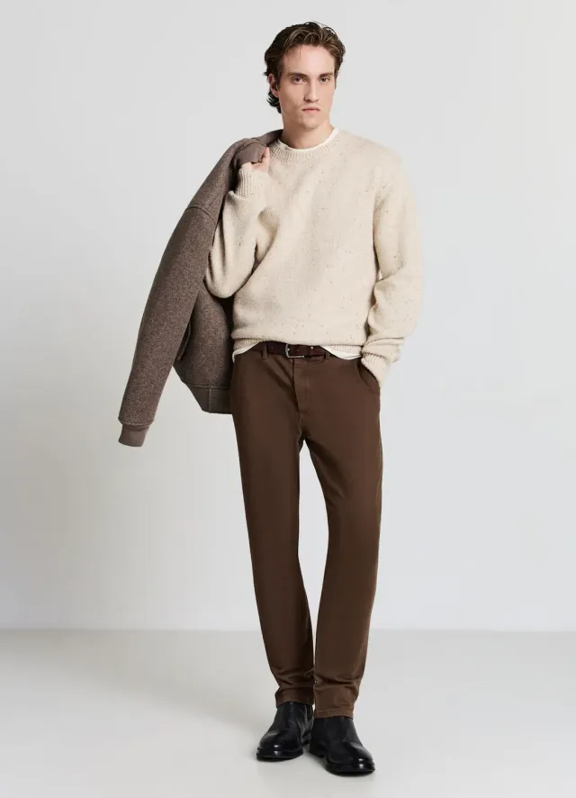 Calliope pantalon chino slim homme twill