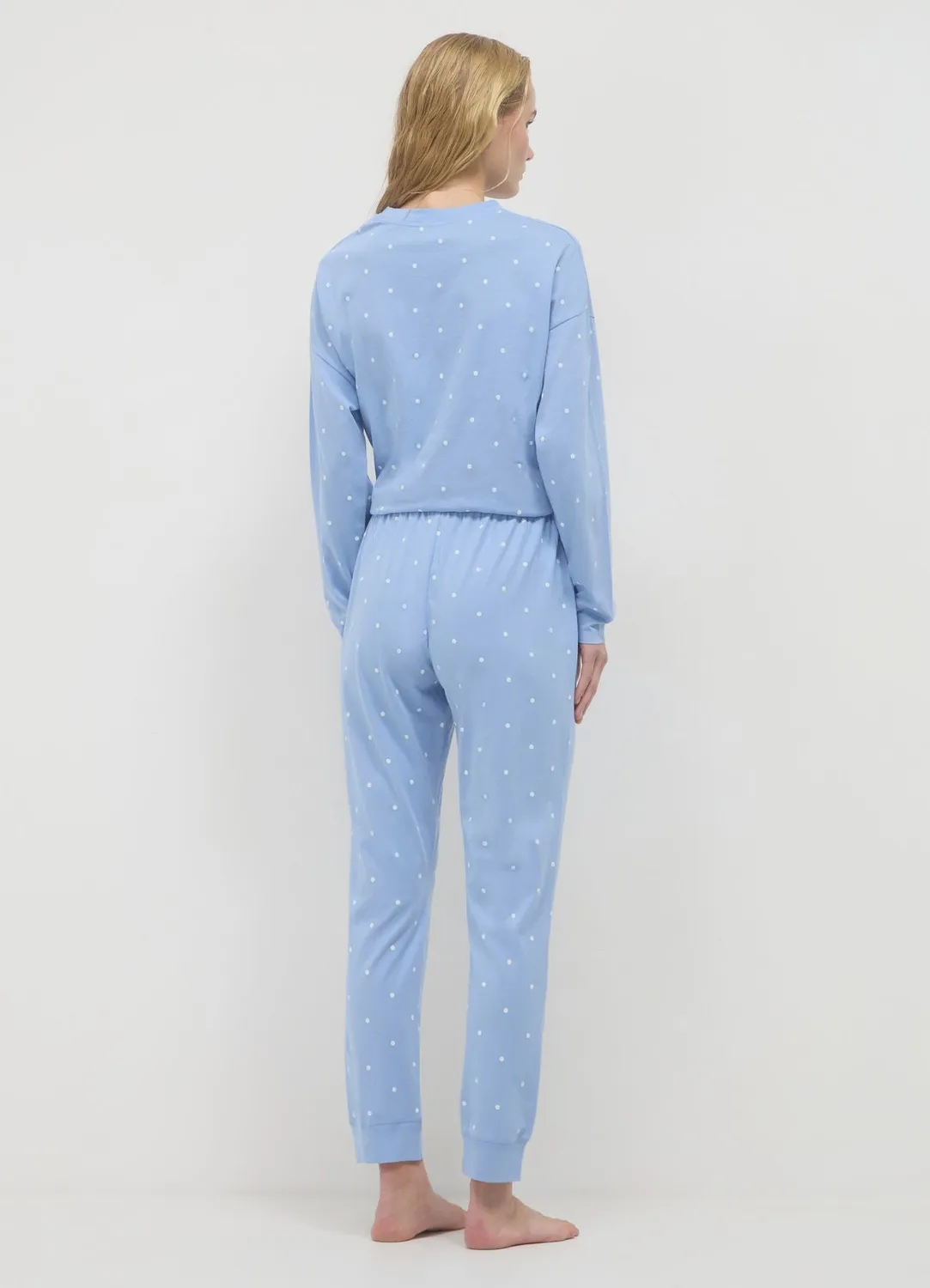 Calliope ensemble pyjama femme long à pois