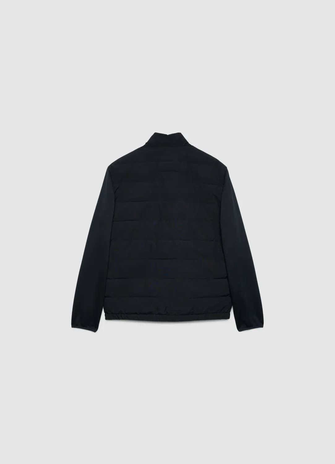 Calliope blouson matelassé homme col montant zip uni