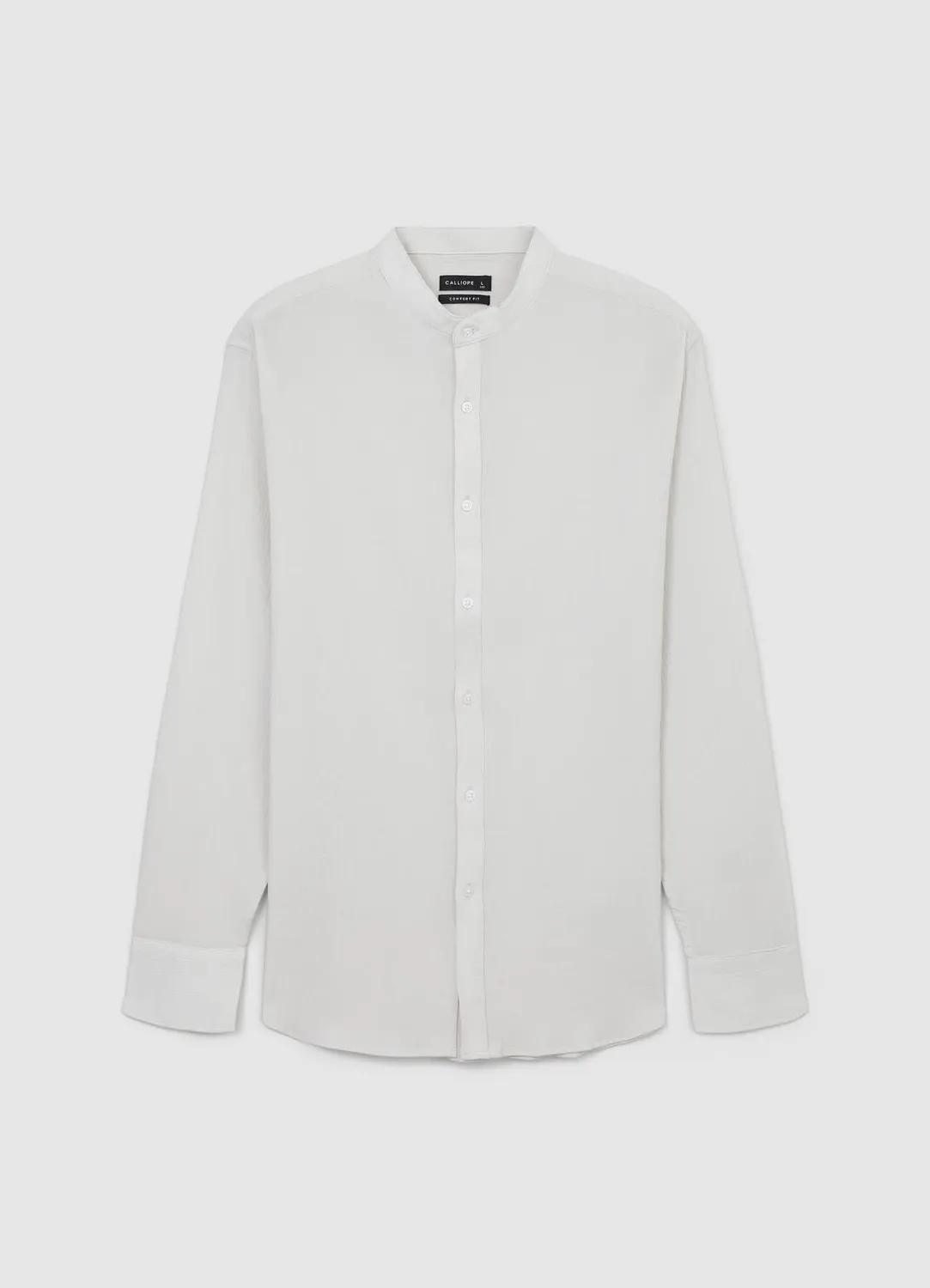 Calliope chemise coréenne homme coton manches longues