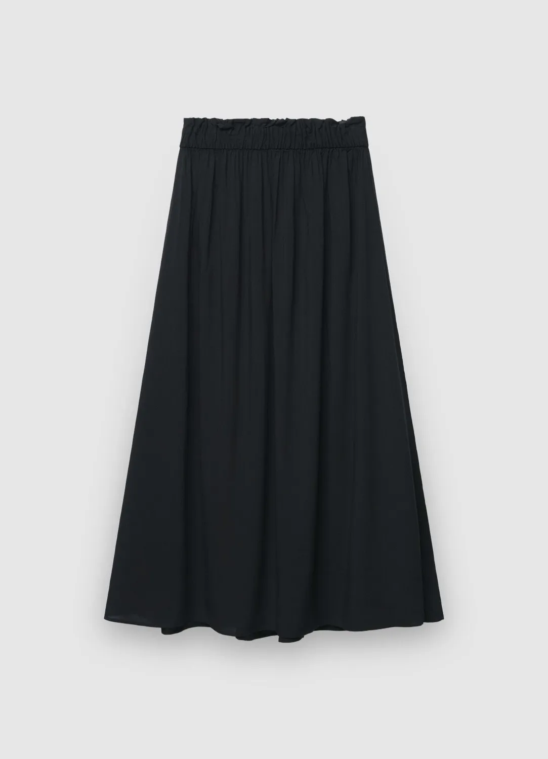 Calliope Jupe midi femme évasée taille élastique
