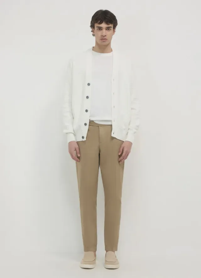 Calliope cardigan homme coton boutons regular
