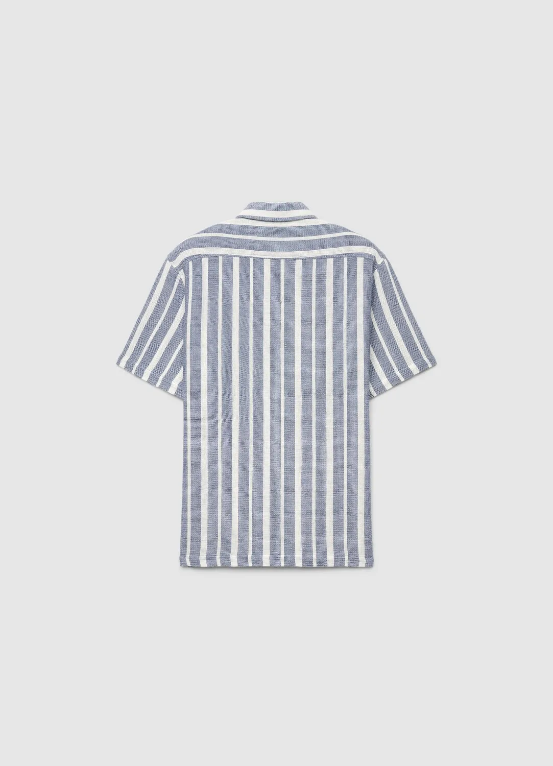 Calliope chemise rayée homme manches courtes