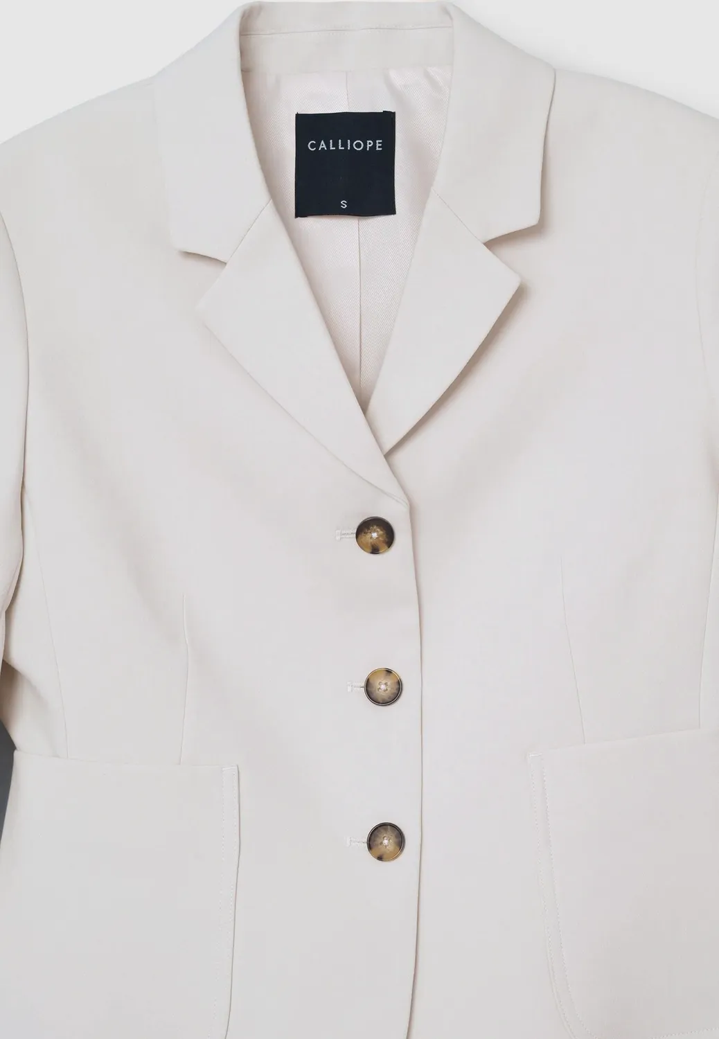 Calliope veste 3 boutons poches veste femme
