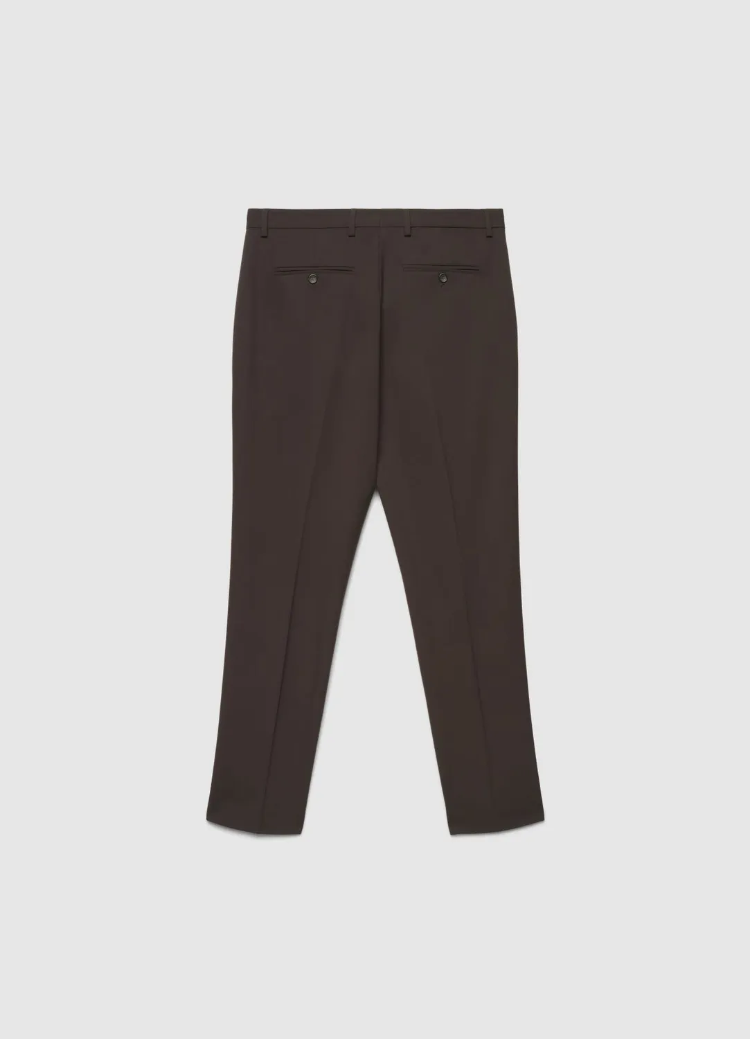 Calliope Atelier pantalon tailleur homme pli uni