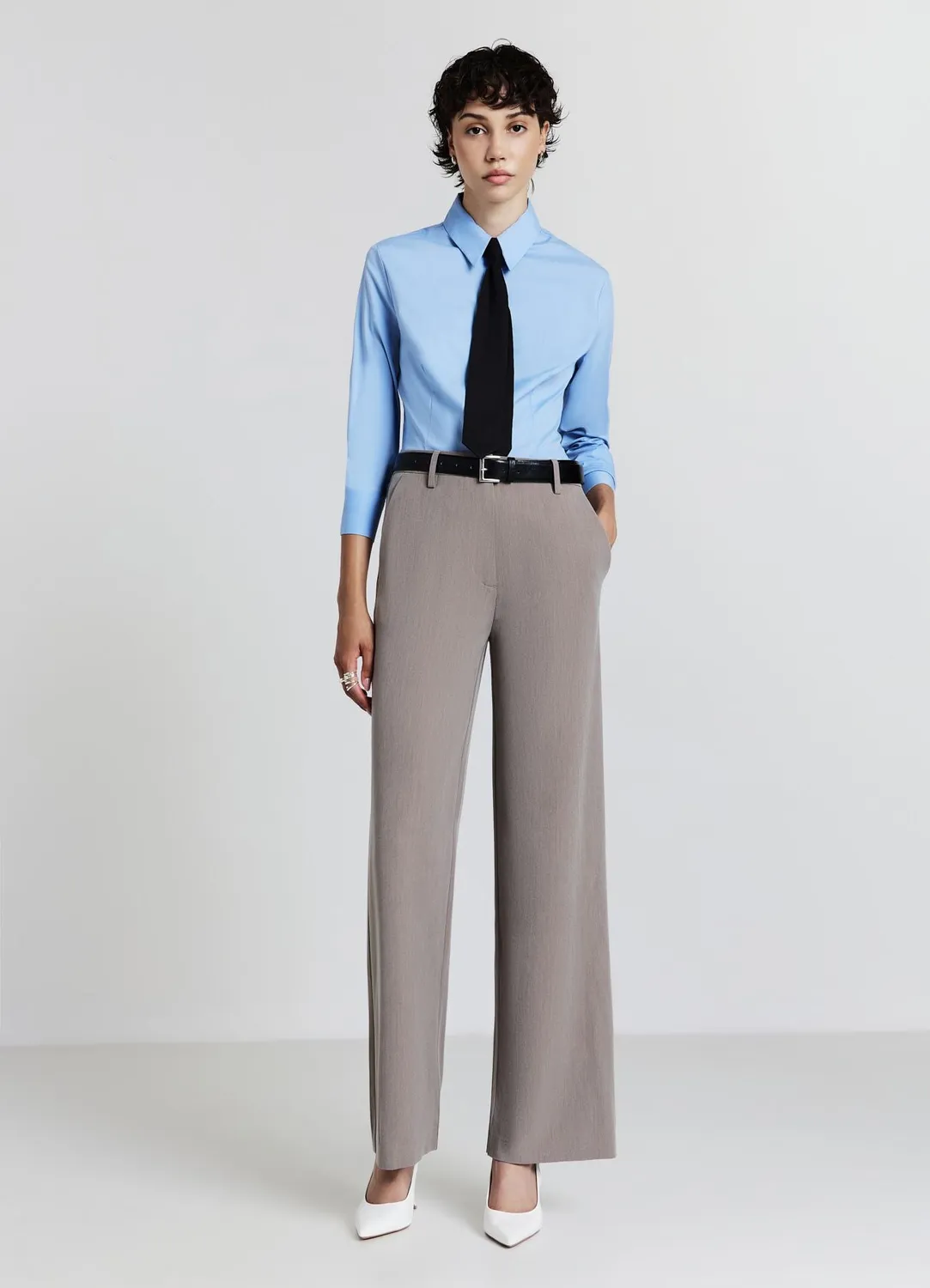 Calliope pantalon palazzo femme jambes larges