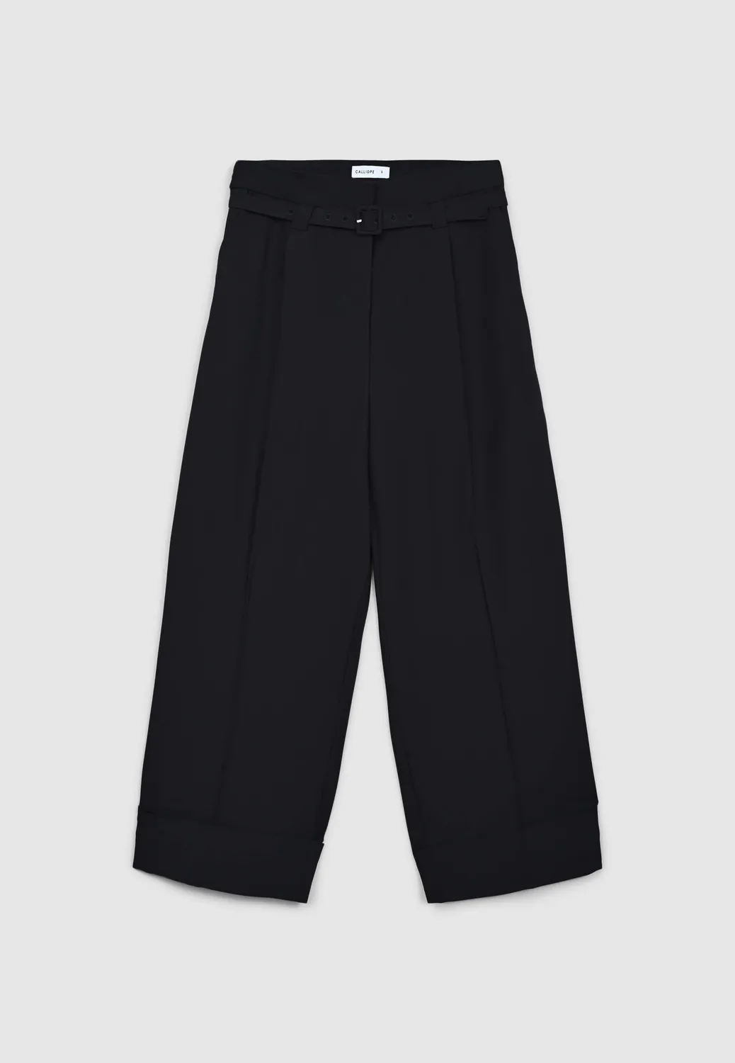 Calliope Palazzo pantalon femme avec ceinture