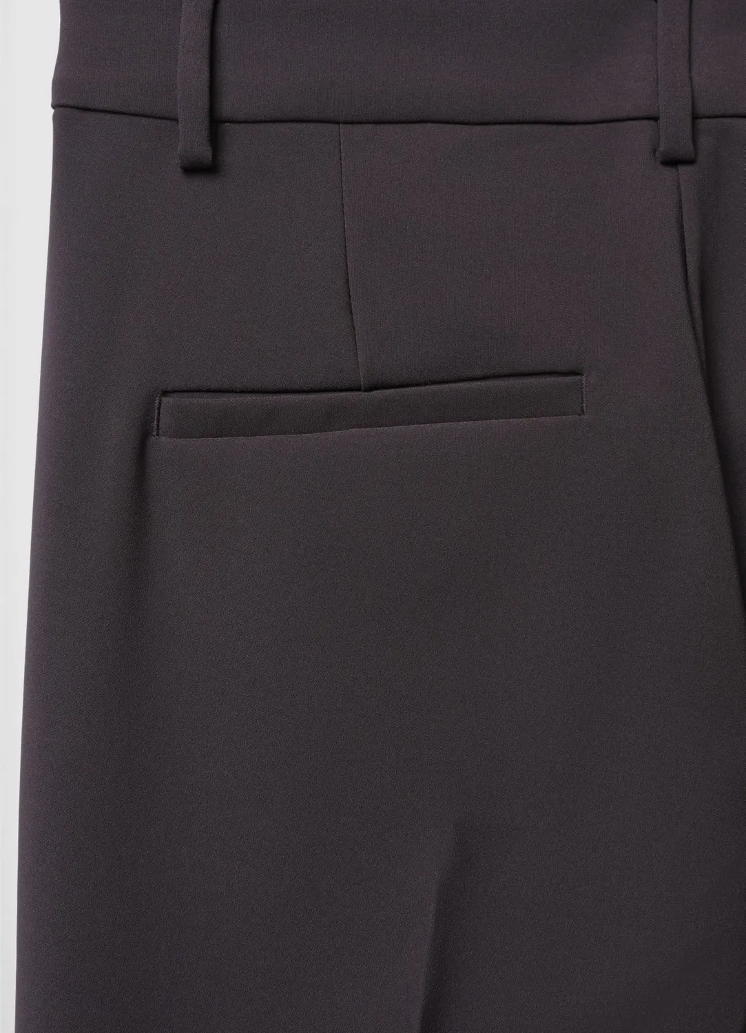 Calliope pantalon flare stretch femme zip bureau