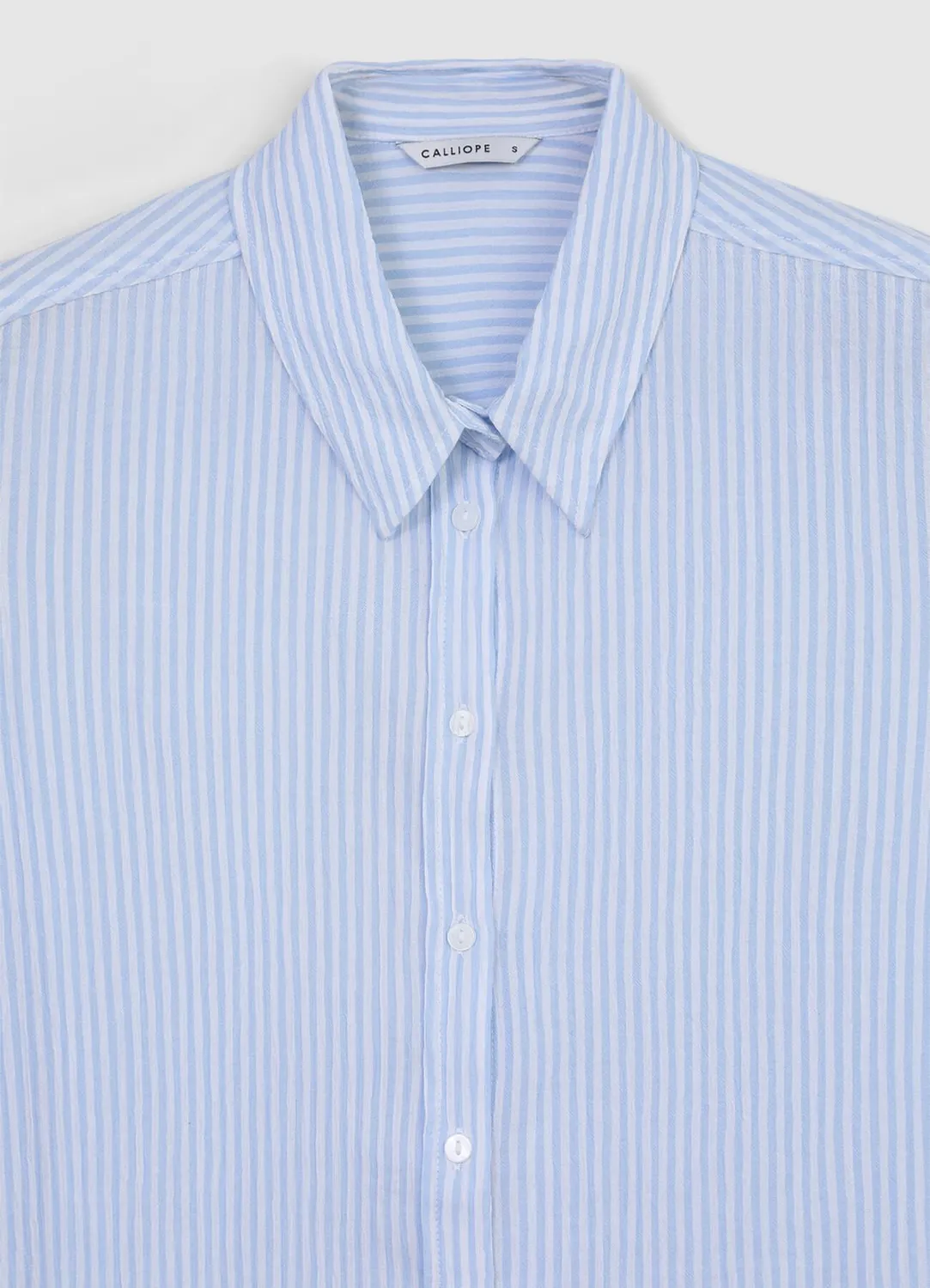 Calliope chemise à rayures femme manches longues