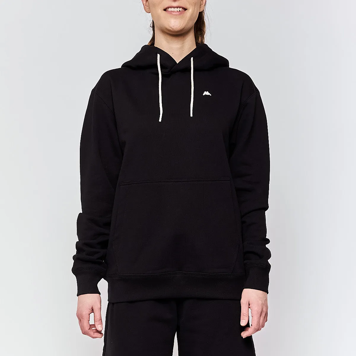 Robe di Kappa Gramys hoodie unisexe noir coton