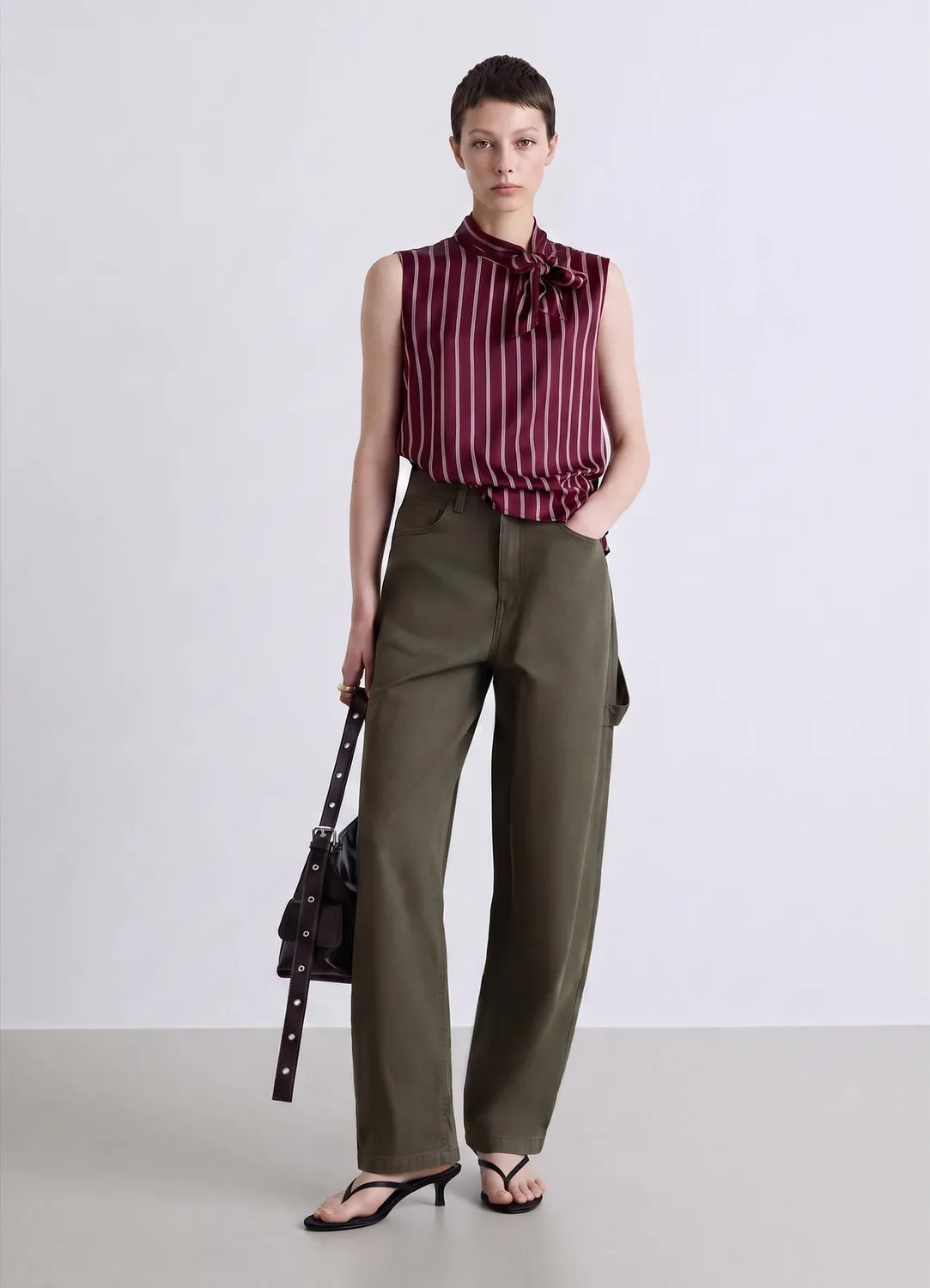 Calliope Pantalon Balloon Worker pantalon cargo uni