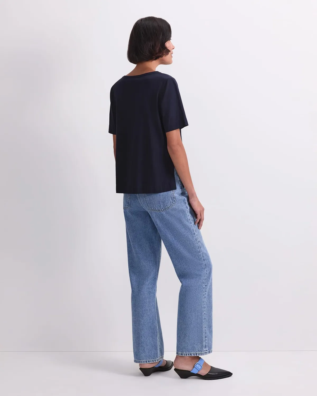 Sportscraft Mercerised Cotton t-shirt coton col rond
