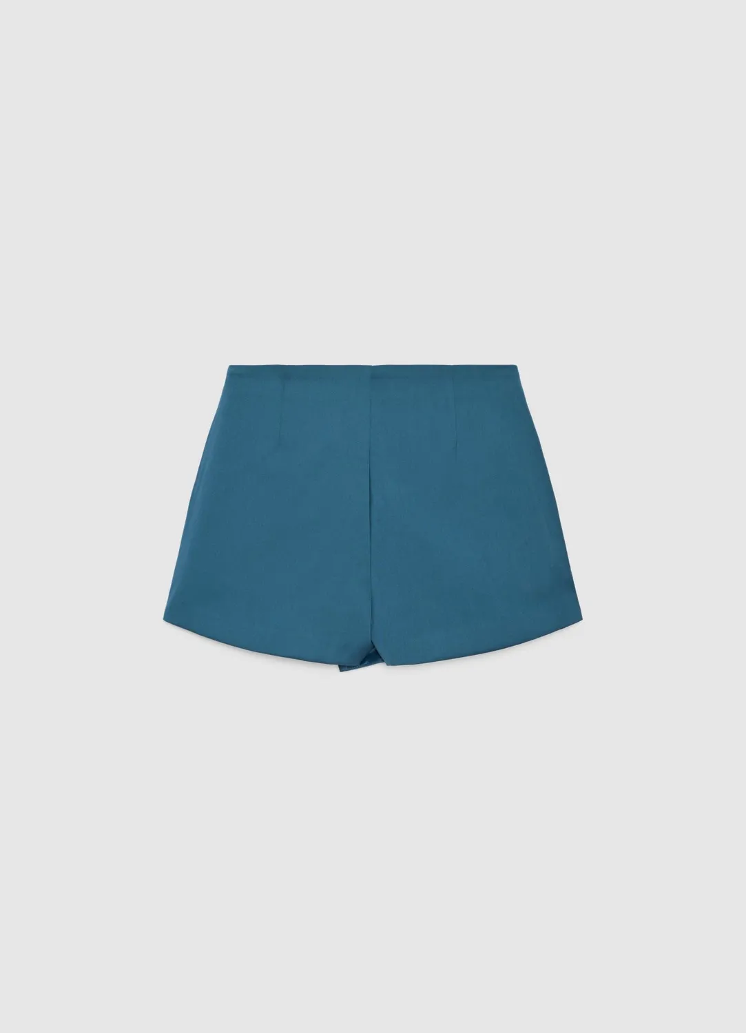 Calliope Short jupe-culotte plissé femme uni