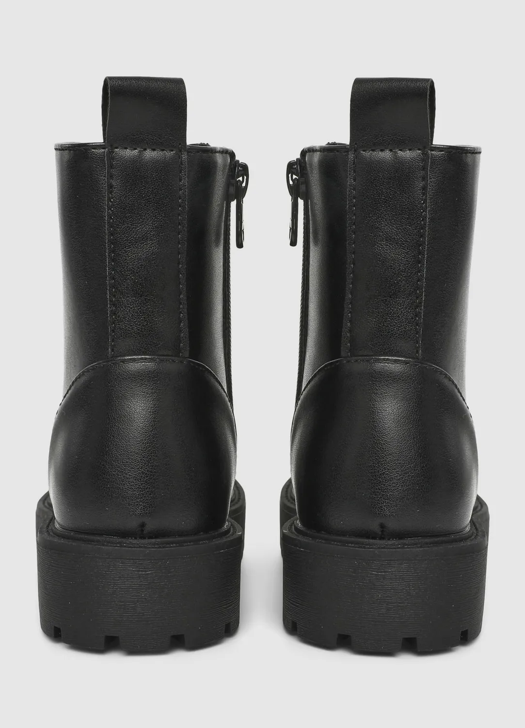 Calliope bottines fille zip latéral œillets étoile