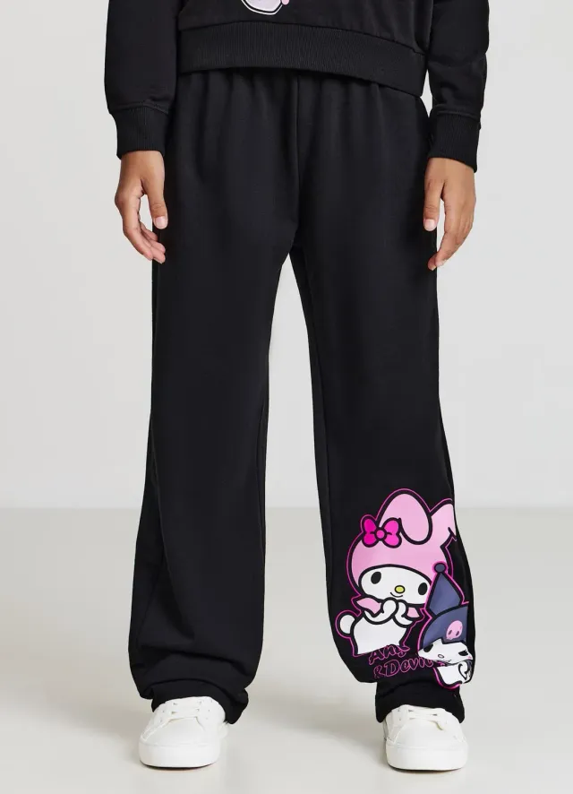 Calliope pantalon jogging Kuromi fille imprimé
