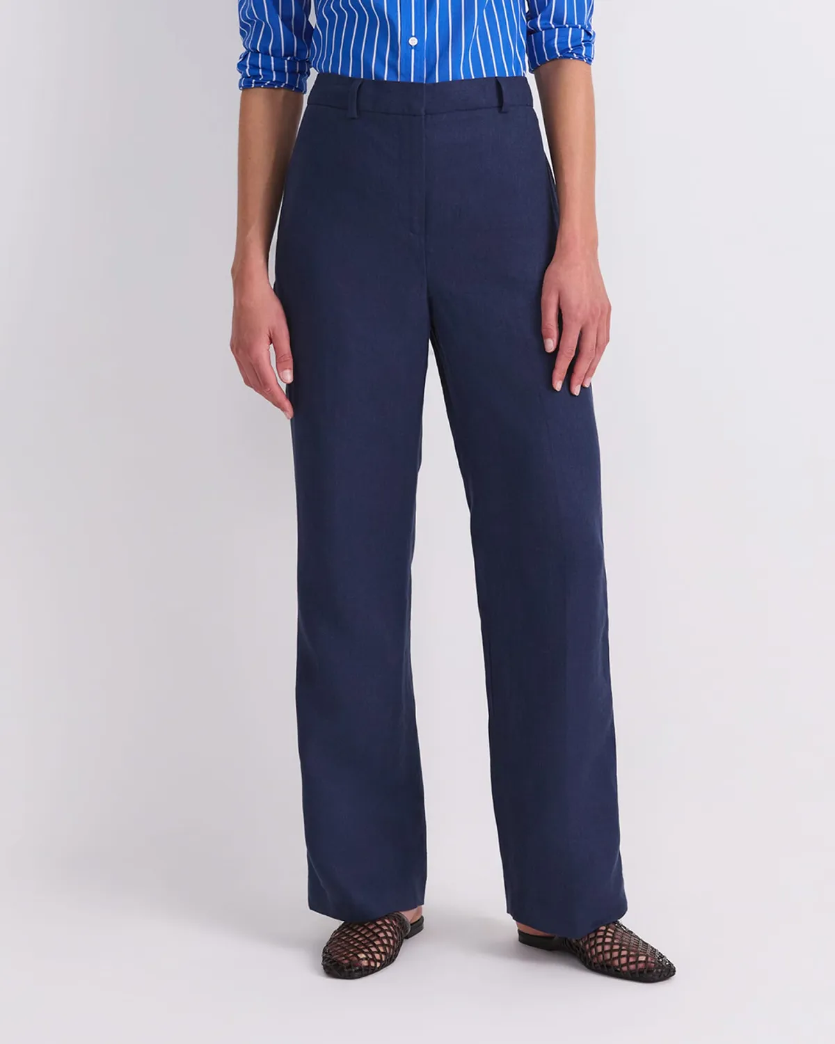 Sportscraft Freya 120410 pantalon lin droit femme