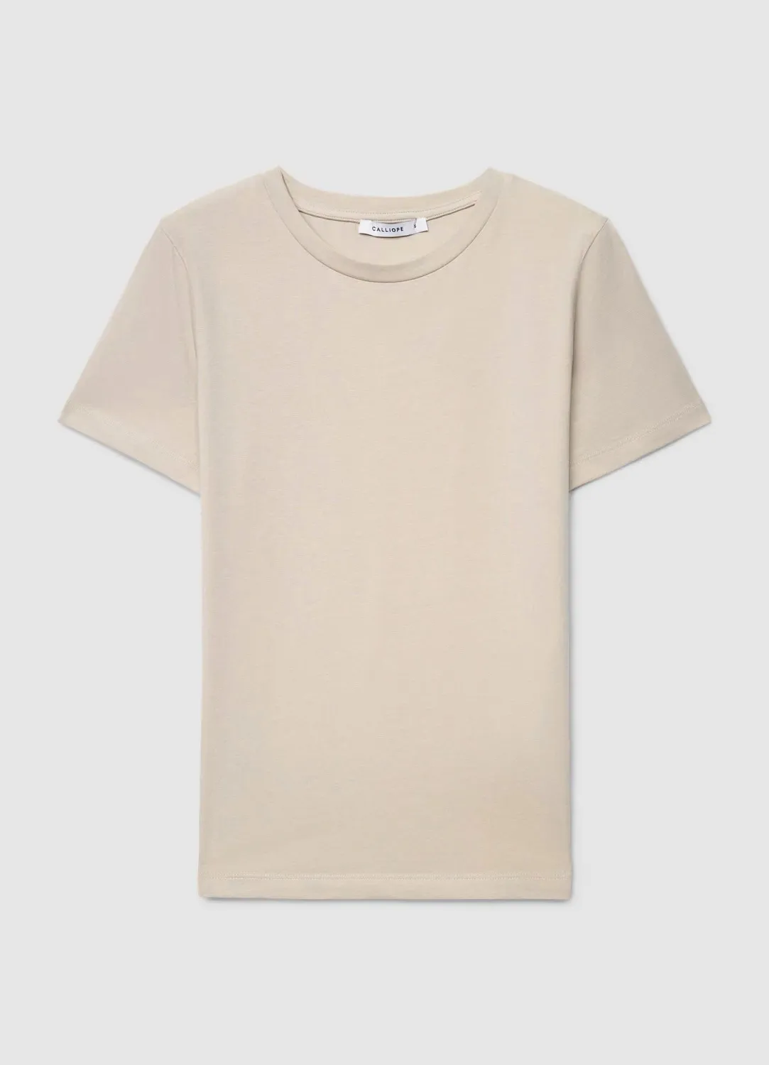 Calliope T-shirt tinta unita t-shirt uni femme coton