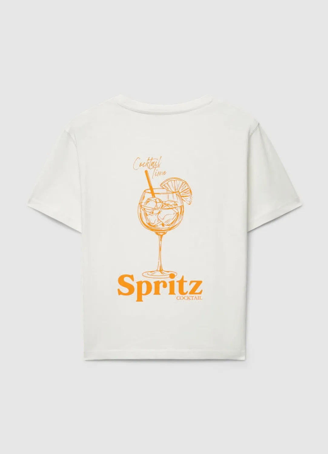 Calliope t-shirt cocktail femme col rond manches courtes