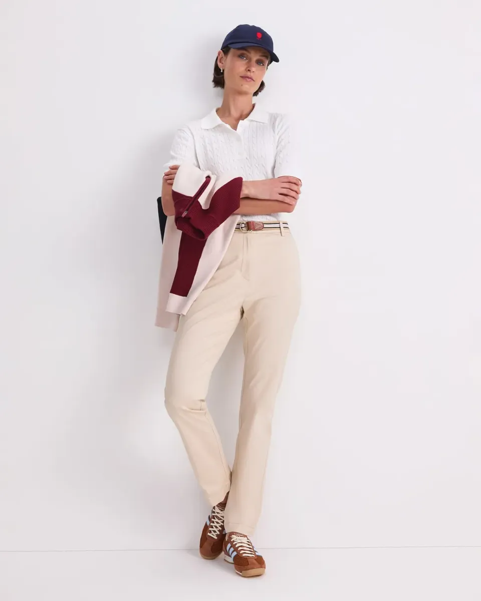 Sportscraft Laura pantalon chino droit femme stretch