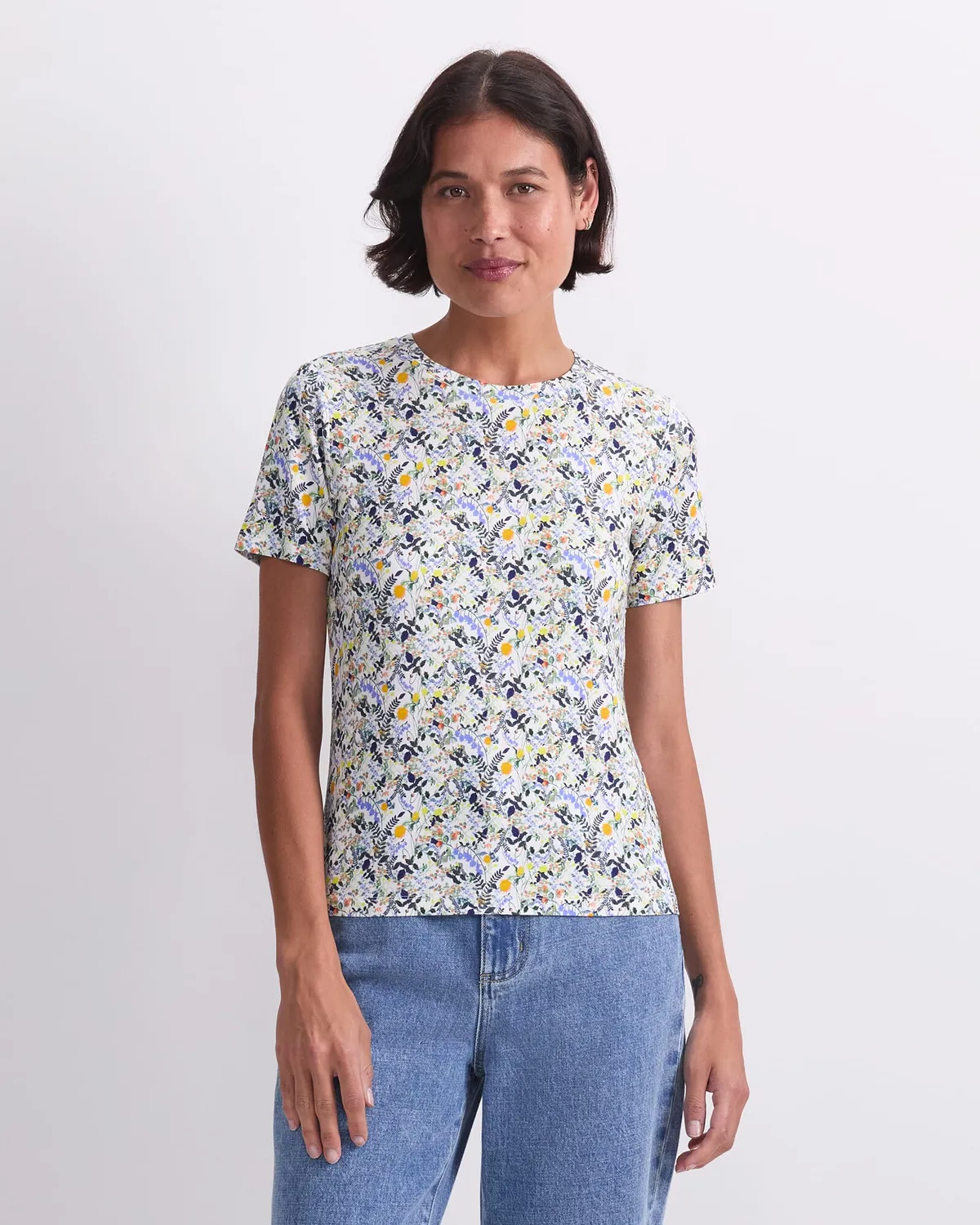 Sportscraft Heidi Meadow 121032 t-shirt femme fleuri