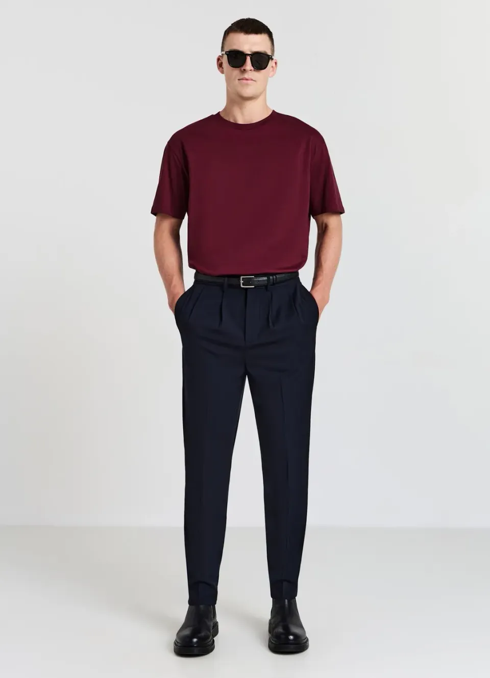 Calliope T-shirt Uni t-shirt homme coton